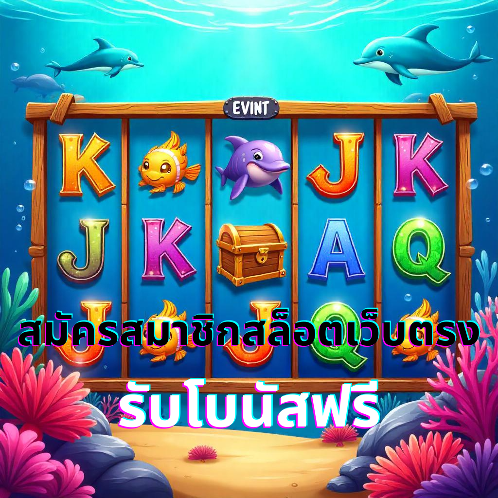 สมัครสมาชิกสล็อตเว็บตรง รับโบนัสฟรี