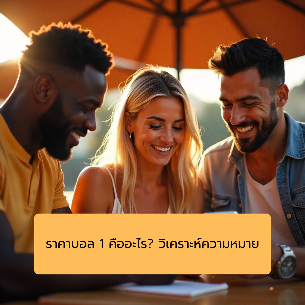 ราคาบอล 1 คืออะไร? วิเคราะห์ความหมาย