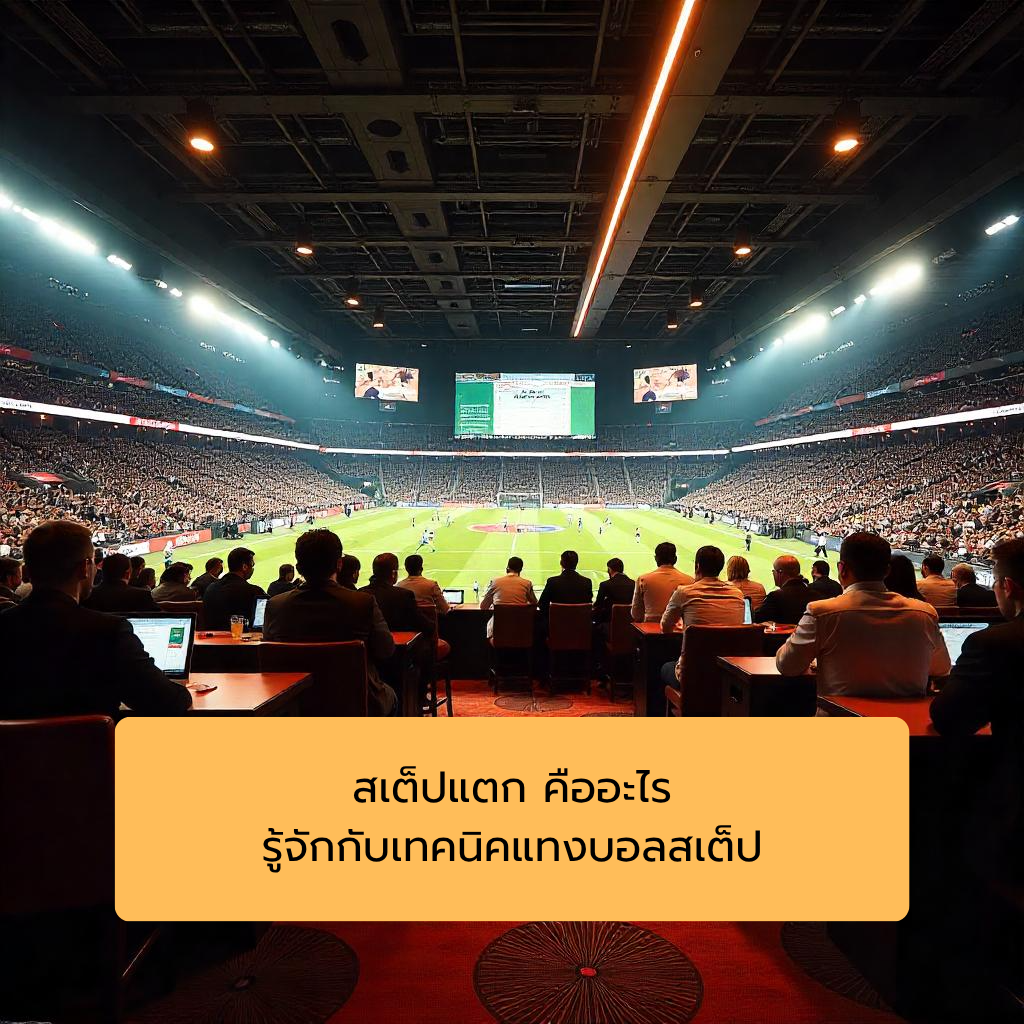 สเต็ปแตก คืออะไร รู้จักกับเทคนิคแทงบอลสเต็ป